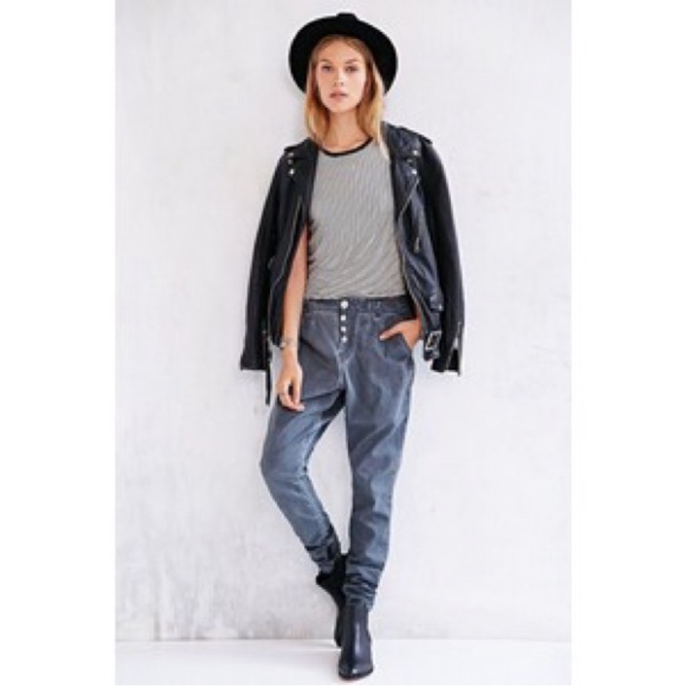 ONE by one teaspoon Super Tough Grey‎ Drawstring Jean Sz 25 - Picture 14 of 14